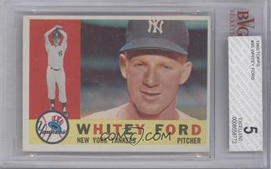 1960 Topps - [Base] #35 - Whitey Ford [BVG 5 EXCELLENT]