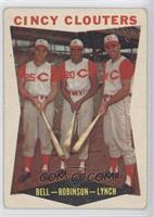 Cincy Clouters (Gus Bell, Frank Robinson, Jerry Lynch) [Noted]