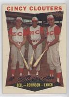 Cincy Clouters (Gus Bell, Frank Robinson, Jerry Lynch) [Good to VG…