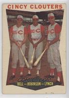 Cincy Clouters (Gus Bell, Frank Robinson, Jerry Lynch) [Good to VG…