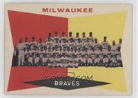 5th Series Checklist - Milwaukee Braves (Gray Back)