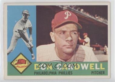 1960 Topps - [Base] #384.1 - Don Cardwell (White Back)