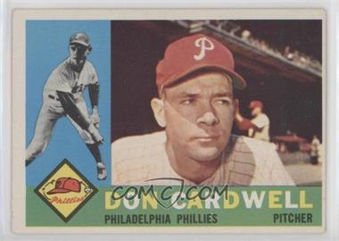 1960 Topps - [Base] #384.1 - Don Cardwell (White Back)