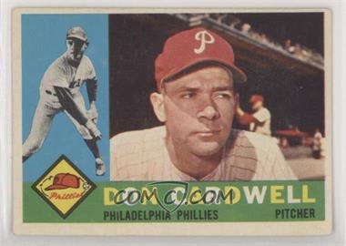 1960 Topps - [Base] #384.2 - Don Cardwell (Gray Back) [Good to VG‑EX]