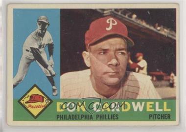1960 Topps - [Base] #384.2 - Don Cardwell (Gray Back) [Good to VG‑EX]