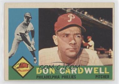 1960 Topps - [Base] #384.2 - Don Cardwell (Gray Back) [Good to VG‑EX]