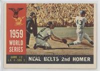 World Series - Game #2: Neal Belts 2nd Homer (Charlie Neal) (Gray Back)