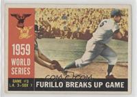 World Series - Game #3: Furillo Breaks Up Game (Carl Furillo) (White Back)