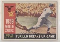 World Series - Game #3: Furillo Breaks Up Game (Carl Furillo) (White Back) [Poo…