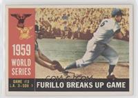 World Series - Game #3: Furillo Breaks Up Game (Carl Furillo) (White Back)