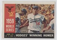 World Series - Game #4: Hodges' Winning Homer (Gil Hodges) (White Back)