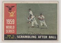 World Series - Game #6: Scrambling After Ball (White Back) [Poor to F…