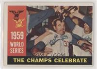 World Series - The Champs Celebrate (White Back) [Good to VG‑EX]