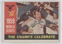 World Series - The Champs Celebrate (White Back) [Good to VG‑EX]