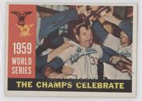 World Series - The Champs Celebrate (White Back)