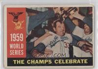 World Series - The Champs Celebrate (White Back) [Poor to Fair]