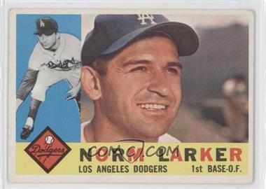 1960 Topps - [Base] #394.1 - Norm Larker (White Back) [Good to VG‑EX]