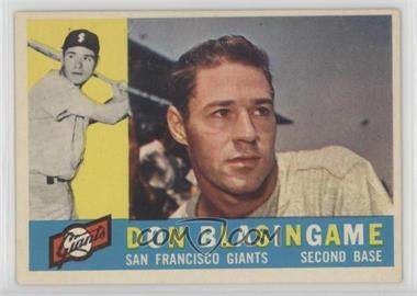 1960 Topps - [Base] #397.2 - Don Blasingame (Gray Back)