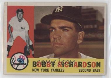 1960 Topps - [Base] #405.1 - Bobby Richardson (White Back)