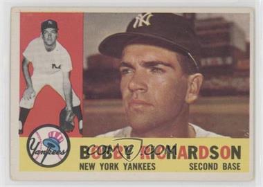 1960 Topps - [Base] #405.1 - Bobby Richardson (White Back)