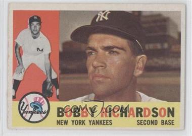 1960 Topps - [Base] #405.1 - Bobby Richardson (White Back)