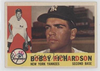 1960 Topps - [Base] #405.2 - Bobby Richardson (Gray Back)