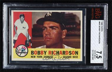 1960 Topps - [Base] #405.2 - Bobby Richardson (Gray Back) [BVG 7.5 NEAR MINT+]