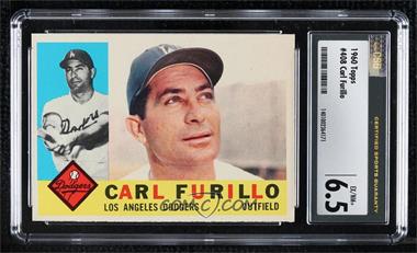 1960 Topps - [Base] #408.2 - Carl Furillo (Gray Back) [CSG 6.5 Ex/NM+]