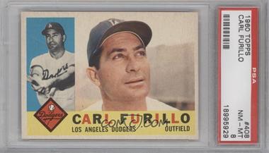 1960 Topps - [Base] #408.2 - Carl Furillo (Gray Back) [PSA 8 NM‑MT]
