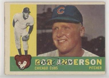 1960 Topps - [Base] #412.2 - Bob Anderson (Gray Back)