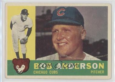 1960 Topps - [Base] #412.2 - Bob Anderson (Gray Back) [Poor to Fair]