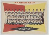 6th Series Checklist - Kansas City Athletics (Gray Back)