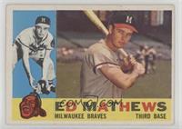 Eddie Mathews (White Back) [Good to VG‑EX]