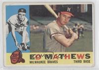 Eddie Mathews (White Back) [Good to VG‑EX]