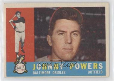 1960 Topps - [Base] #422.2 - John Powers (Gray Back)
