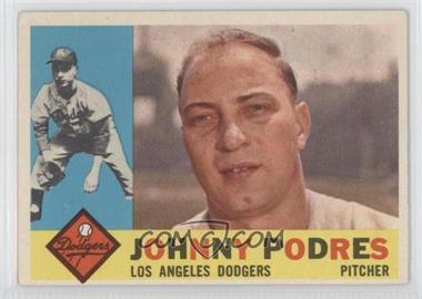 1960 Topps - [Base] #425.2 - Johnny Podres (Gray Back) [Good to VG‑EX]