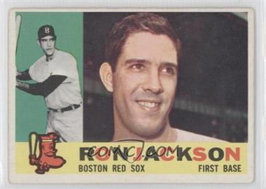 1960 Topps - [Base] #426.1 - Ron Jackson (White Back) [Good to VG‑EX]