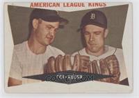 American League Kings (Nellie Fox, Harvey Kuenn) (White Back) [Poor to&nbs…