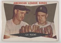 American League Kings (Nellie Fox, Harvey Kuenn) (White Back) [Good to&nbs…