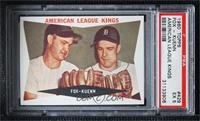 American League Kings (Nellie Fox, Harvey Kuenn) (White Back) [PSA 5 …