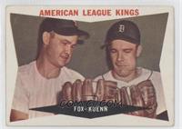 American League Kings (Nellie Fox, Harvey Kuenn) (White Back) [Good to&nbs…