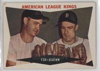 American League Kings (Nellie Fox, Harvey Kuenn) (White Back) [Good to&nbs…