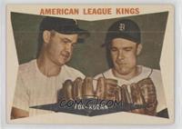 American League Kings (Nellie Fox, Harvey Kuenn) (Gray Back) [Good to …