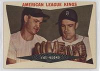 American League Kings (Nellie Fox, Harvey Kuenn) (Gray Back)