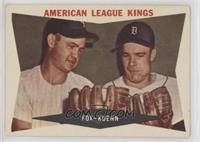 American League Kings (Nellie Fox, Harvey Kuenn) (Gray Back)
