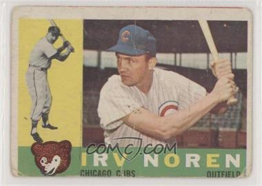 1960 Topps - [Base] #433.1 - Irv Noren (White Back) [Poor to Fair]