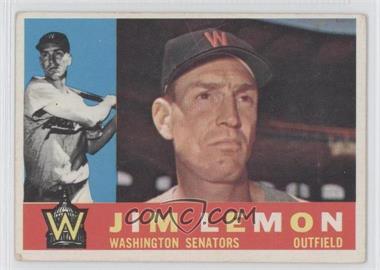 1960 Topps - [Base] #440.1 - Jim Lemon (White Back) [Good to VG‑EX]