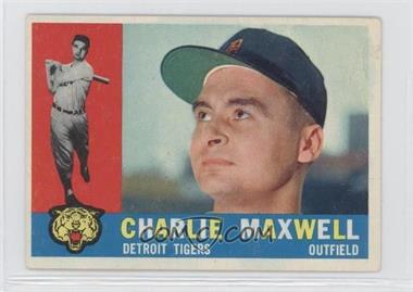 1960 Topps - [Base] #443 - Charlie Maxwell [Good to VG‑EX]