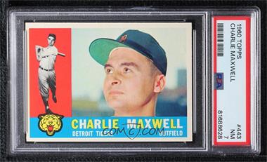 1960 Topps - [Base] #443 - Charlie Maxwell [PSA 7 NM]