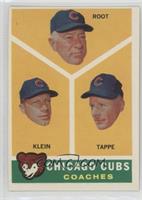 Chicago Cubs Coaches (Lou Klein, Charley Root, El Tappe)